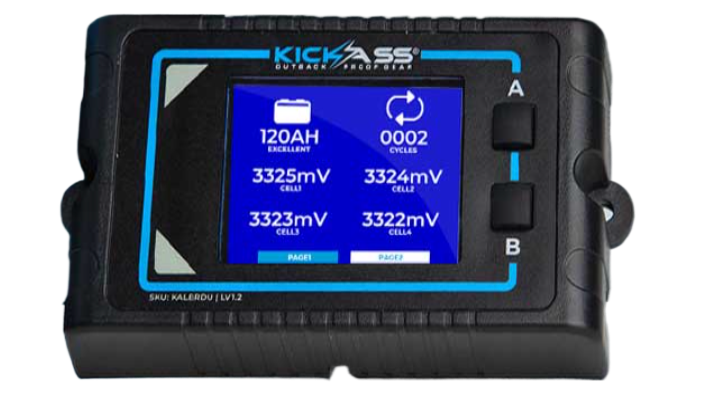 KickAss Remote Display Unit for Lithium Batteries