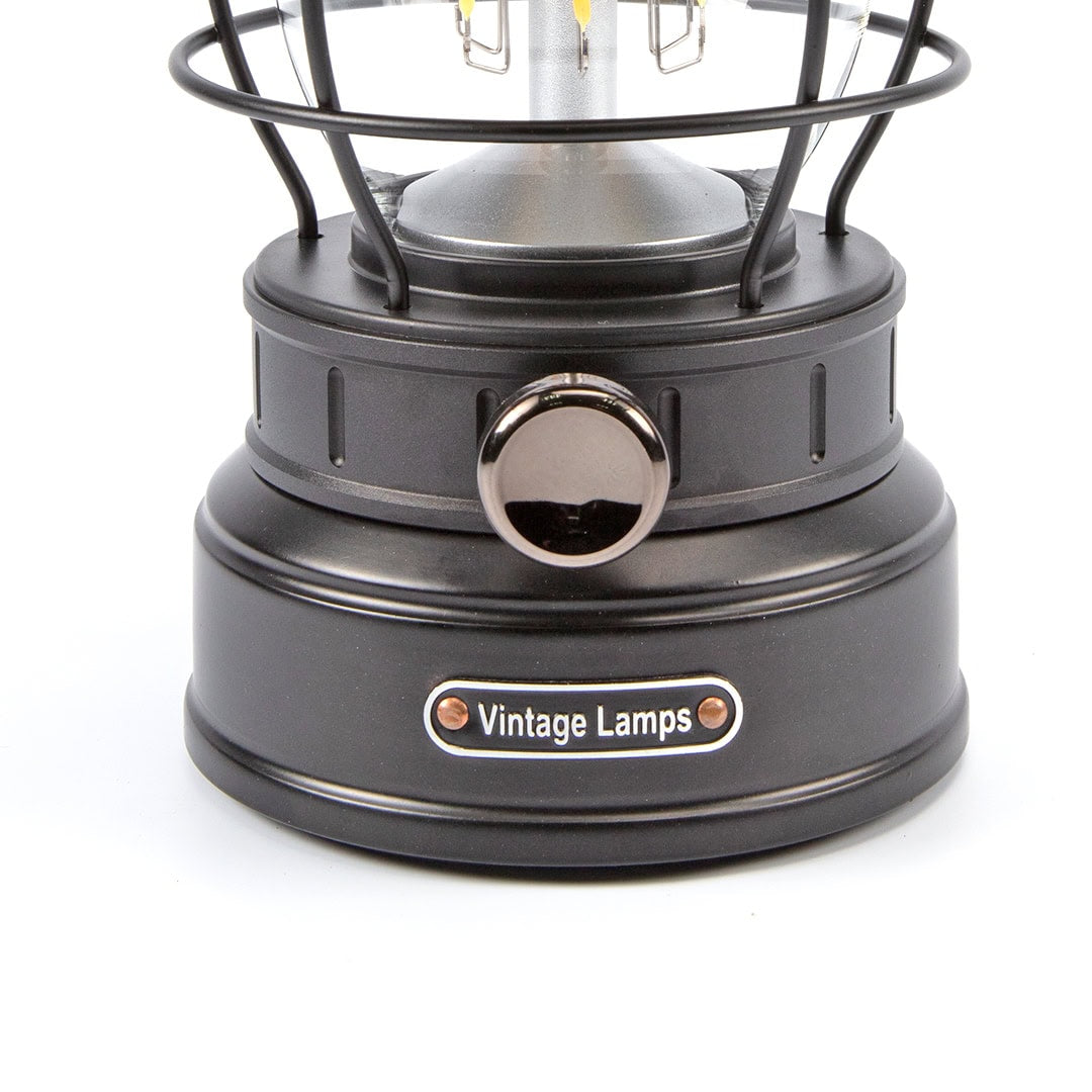 KickAss Vintage Camping Lantern - Black - KickAss Products USA