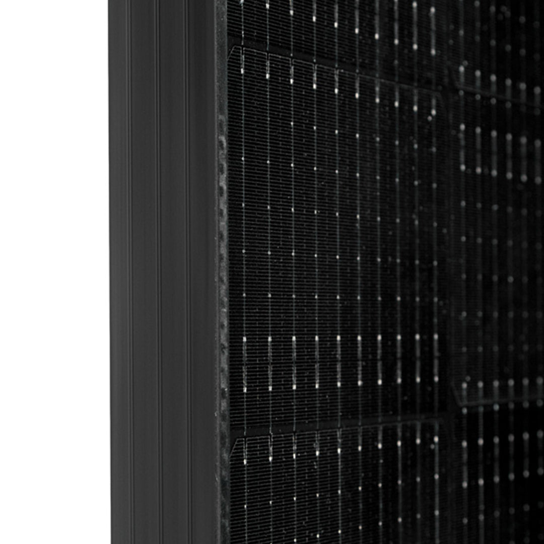 KickAss 12V 280W Ultra Slim Fixed Glass Solar Panel - KickAss Products USA