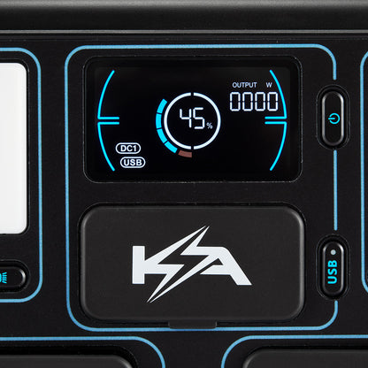 KickAss KickCharge DC500 Lithium Power Station - 512Wh, 40Ah @ 12.8V - KickAss Products USA