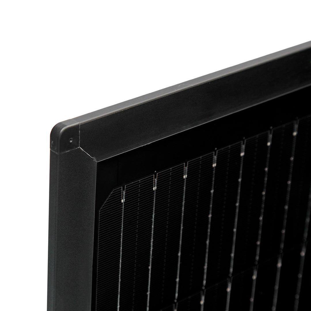 KickAss 12V 210W Ultra Slim Fixed Glass Solar Panel - KickAss Products USA