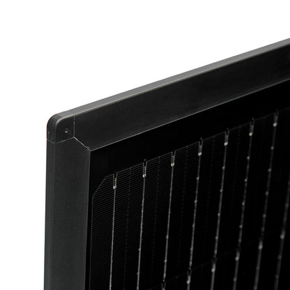 KickAss 12V 210W Ultra Slim Fixed Glass Solar Panel - KickAss Products USA