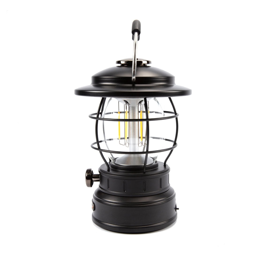 KickAss Vintage Camping Lantern - Black - KickAss Products USA