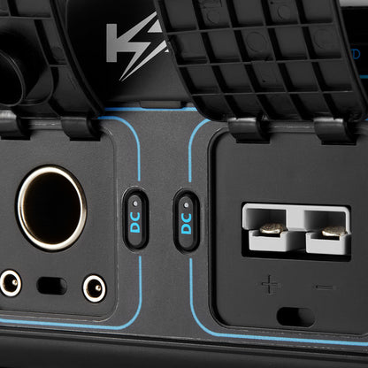 KickAss KickCharge DC500 Lithium Power Station - 512Wh, 40Ah @ 12.8V - KickAss Products USA
