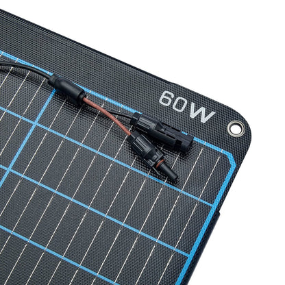 KickAss 12V 60W Premium Portable Solar Panel - KickAss Products USA
