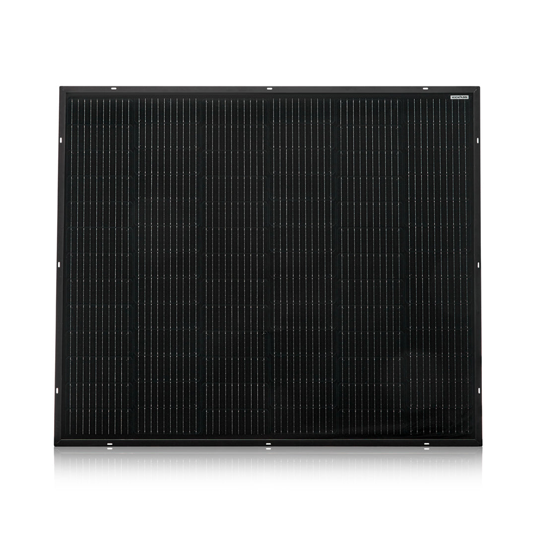 KickAss 12V 210W Ultra Slim Fixed Glass Solar Panel - KickAss Products USA