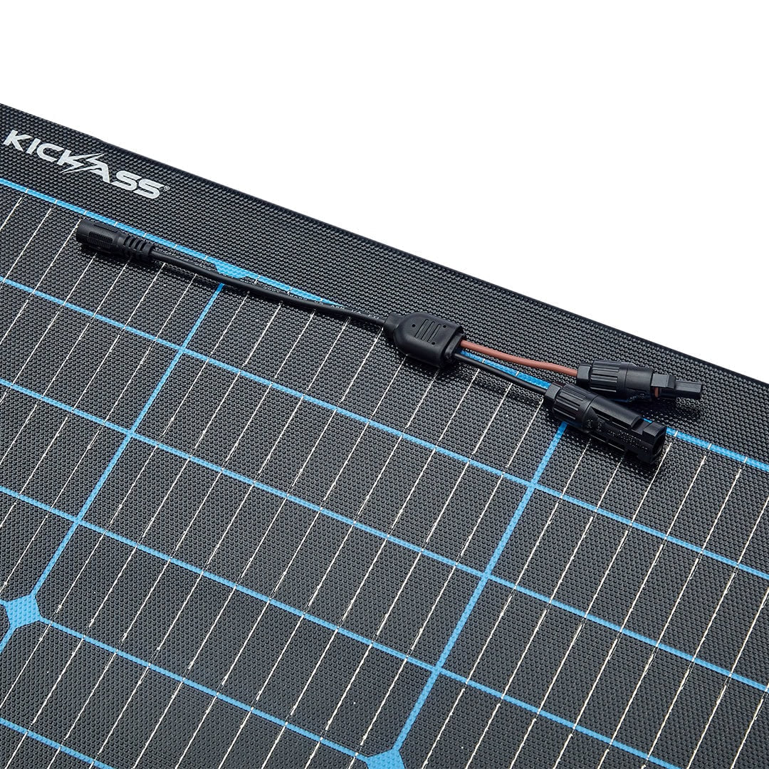 KickAss 12V 60W Premium Portable Solar Panel - KickAss Products USA