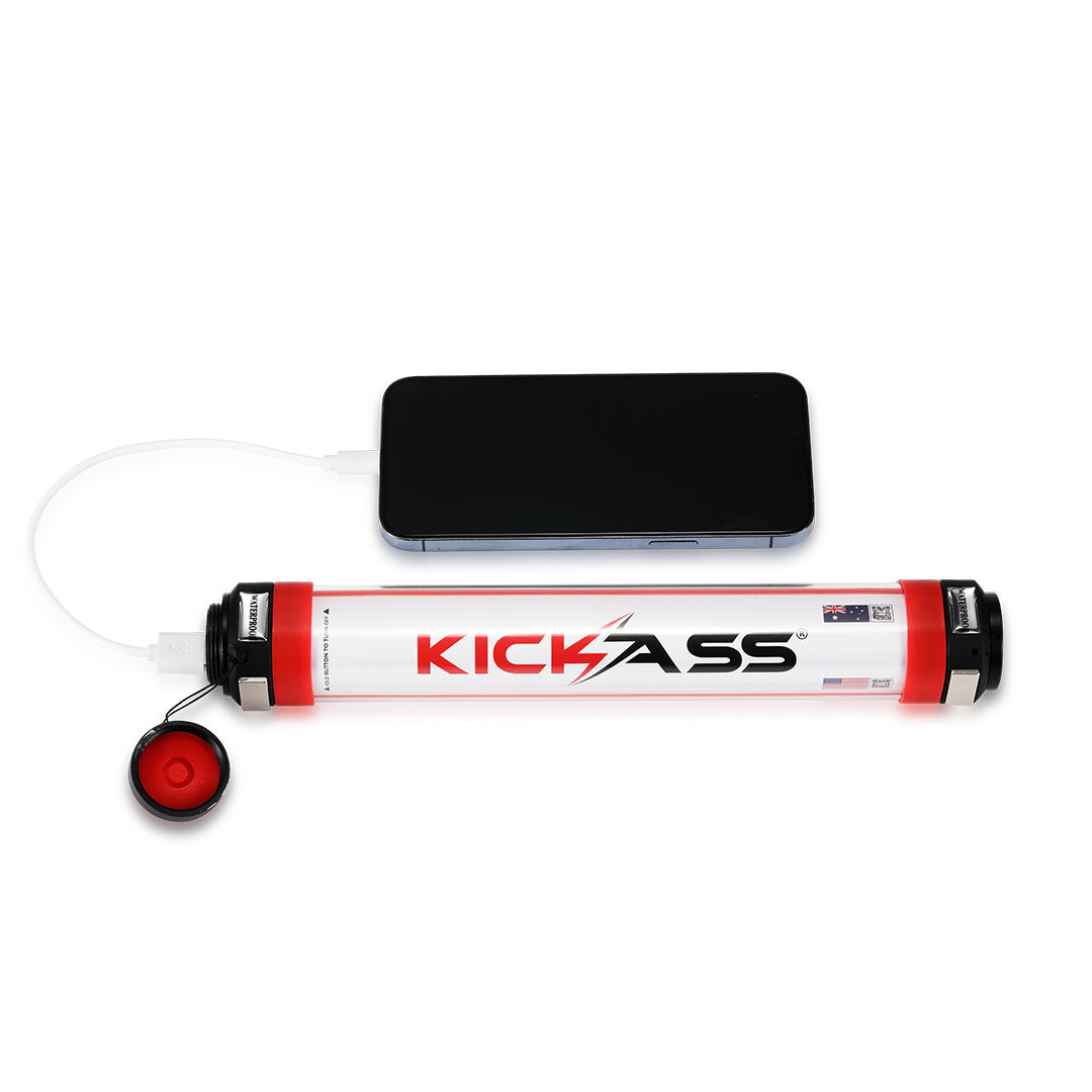 KickAss Rechargeable LED Torch with Power Bank - Large - KickAss Products USA