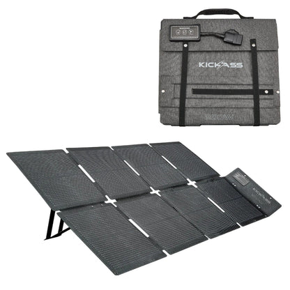 KickAss 200W DC Solar Blanket with Anderson Tail & USB Hub