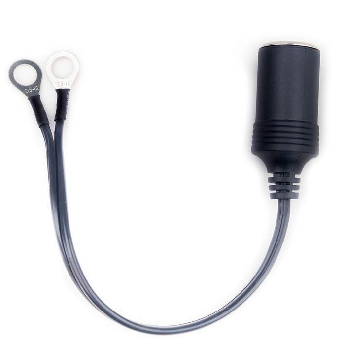 Cigarette Socket to Ring Terminal Adaptor