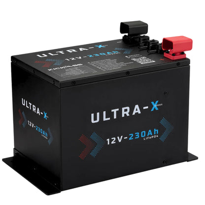 KickAss Smart 12V 230Ah Ultra-X Lithium Compact Deep Cycle Battery LiFePO4