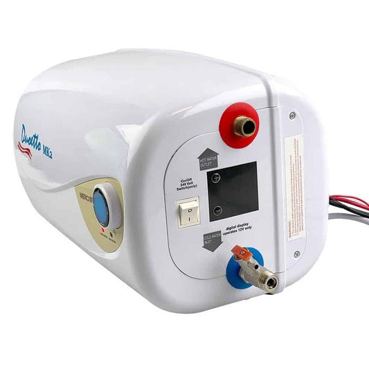 Duoetto MK2 Digital Dual Voltage (12v/240v) Electric 10L Storage Hot Water System