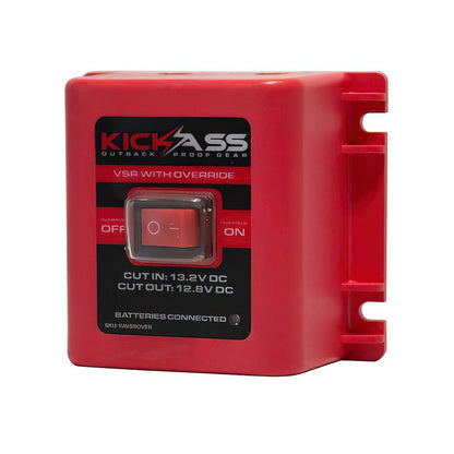 KickAss 12 Volt 140 Amp Dual Sensing Voltage Sensitive Relay VSR