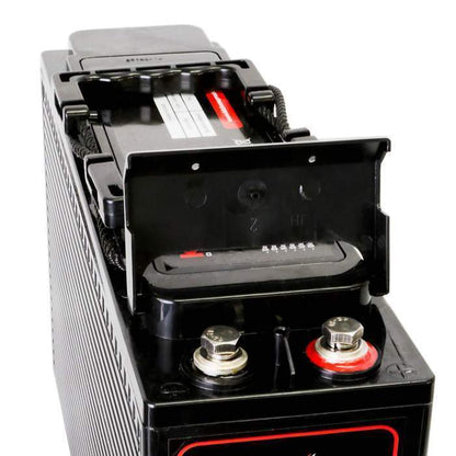 KickAss 12V 120AH SLIM Deep Cycle AGM Battery Twin Pack With Linking Cables