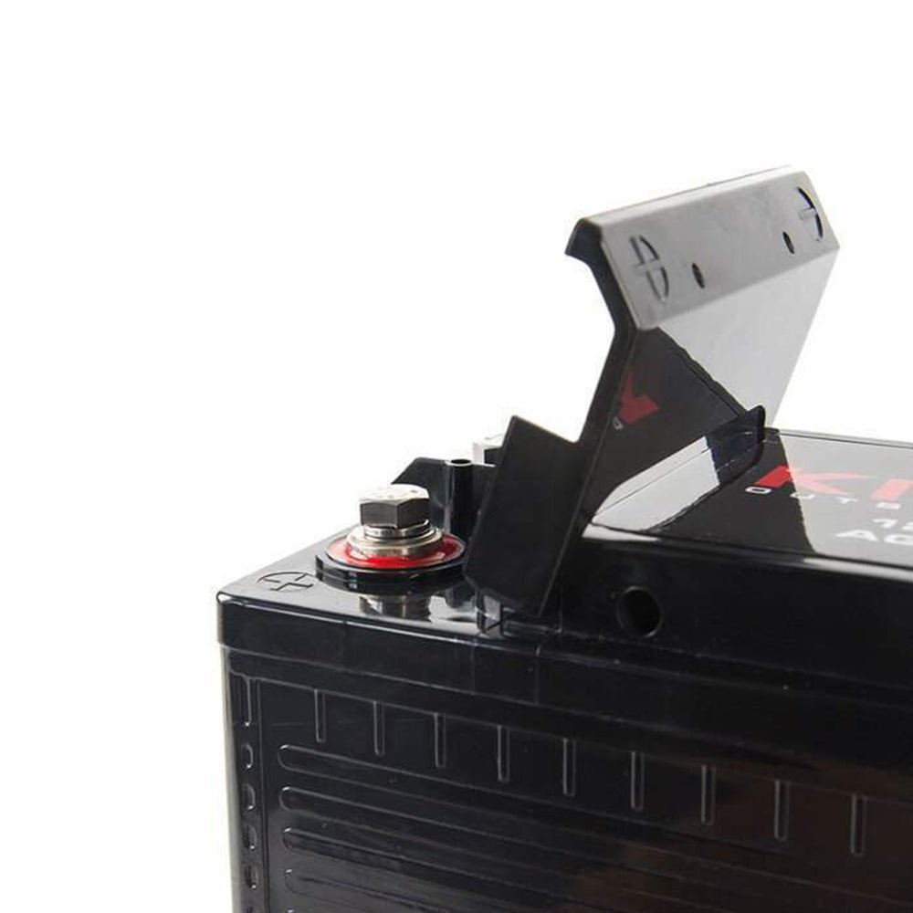 KickAss 12V 170Ah Deep Cycle AGM Battery Twin Pack With 32A AC Charger & Cables