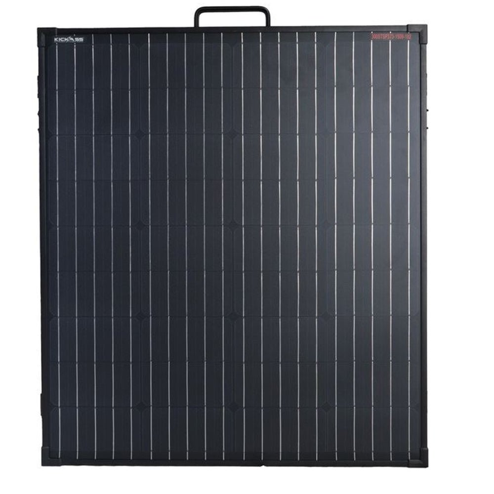KickAss 12V 200W Super Thin Portable Solar Panel - Includes PWM controller
