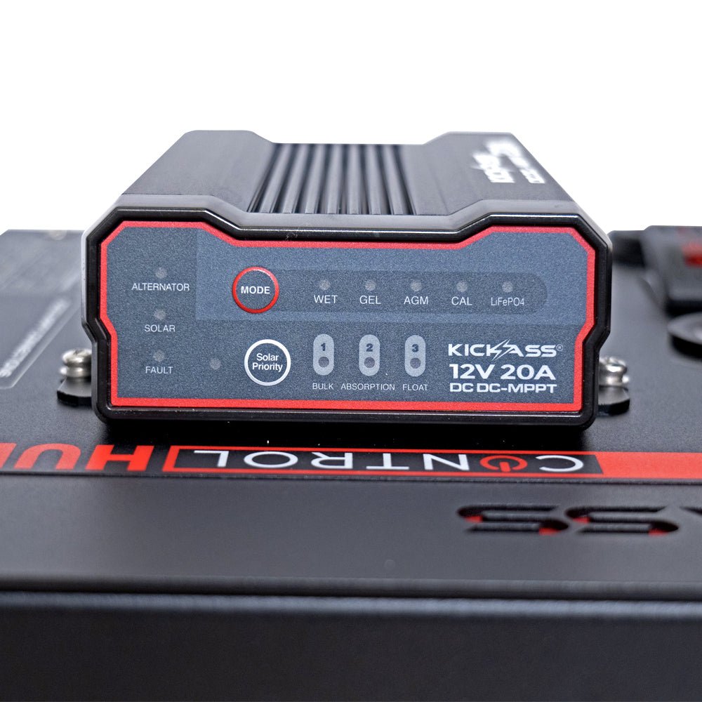KickAss 12V Control Hub With 20A DCDC Charger