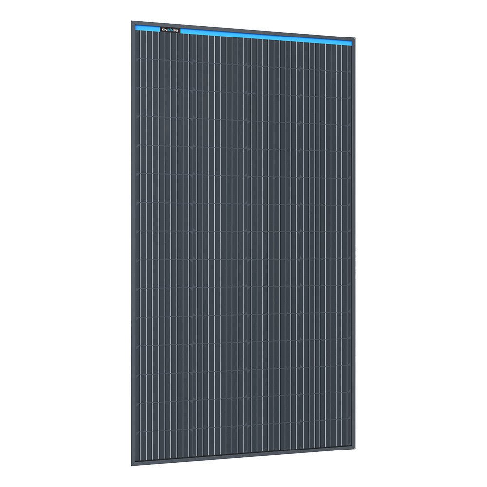 KickAss 170W Fixed Solar Panel Bundle with 25A DCDC Charger, Mounting Kit and Extension Cable
