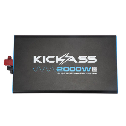KickAss 2000W 12V to 240V Inverter Pure Sine Wave