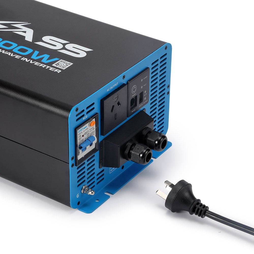 KickAss 3000W 12V to 240V Inverter Pure Sine Wave