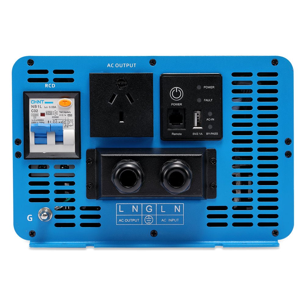 KickAss 3000W 12V to 240V Inverter Pure Sine Wave