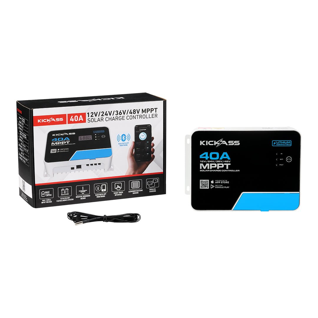 KickAss 40A 12V/24V/36V/48V MPPT Solar Charge Controller