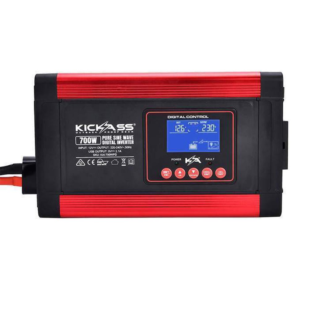 KickAss 700W Digital Pure Sine Wave Inverter