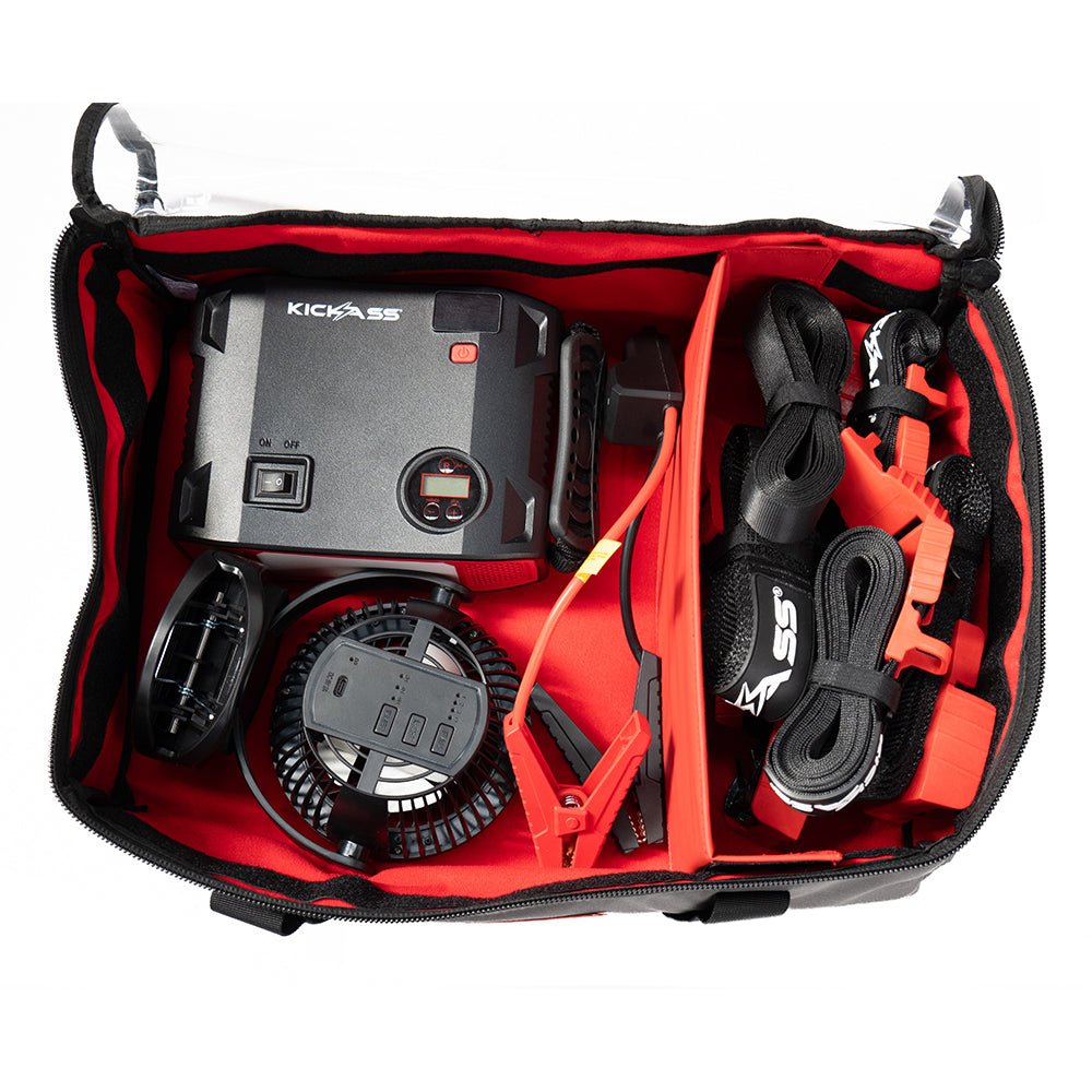 KickAss Canvas Clear Top Storage 45x32x15 Soft Lining