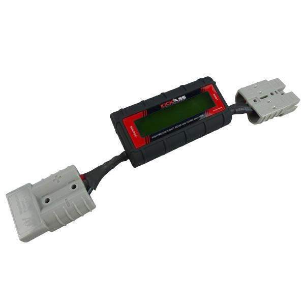 KickAss Digital DC Watt Meter for Portable 12 volt Solar Panels- Anderson Connection