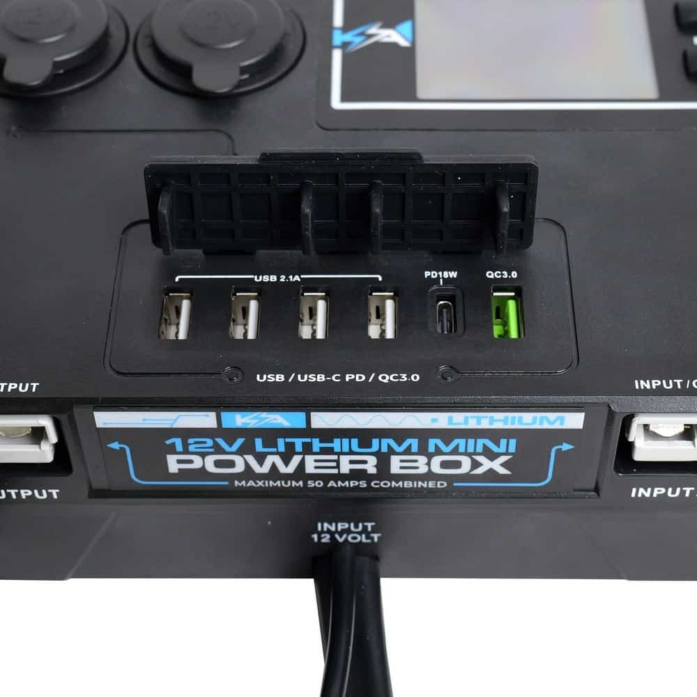 KickAss Lithium 12V Control Box - With LCD Screen