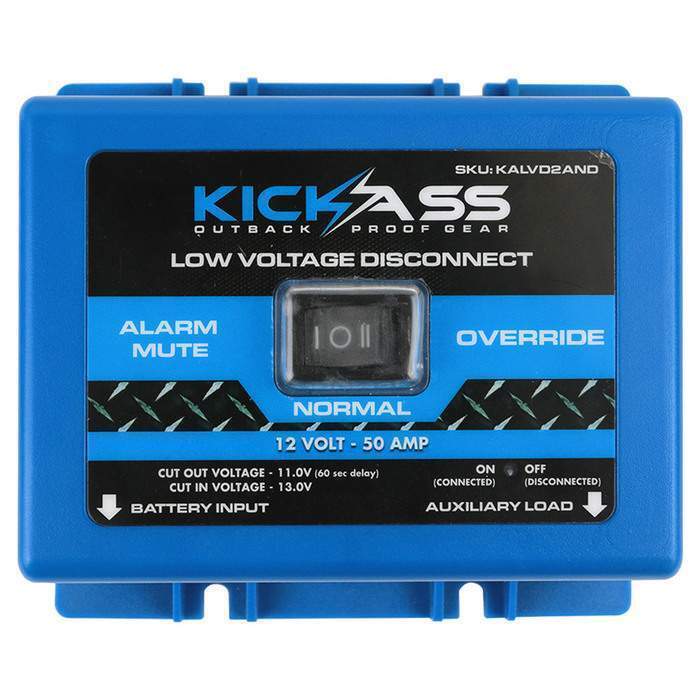 KickAss Low Voltage Disconnect LVD with Inline Fuse
