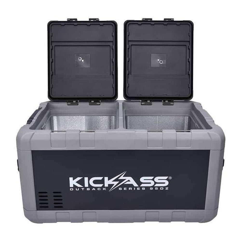 KickAss Outback Series™ 95L Dual Zone Portable Fridge/Freezer