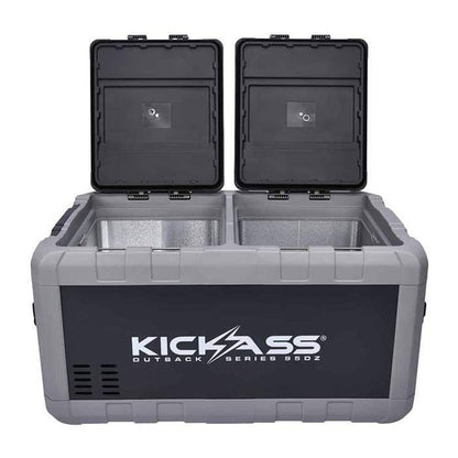 KickAss Outback Series™ 95L Dual Zone Portable Fridge/Freezer