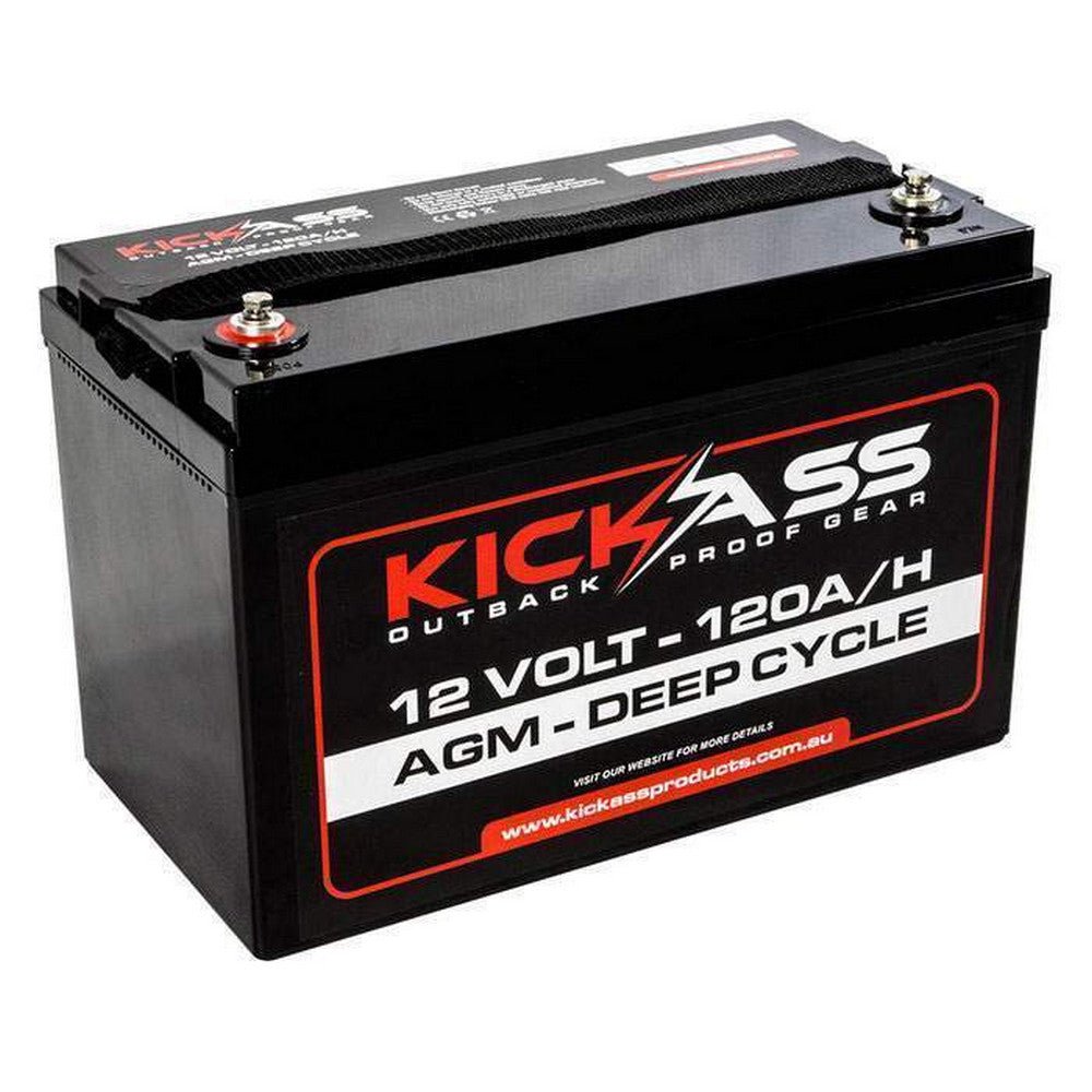 KickAss Portable Battery Box & 120Ah Battery Combo