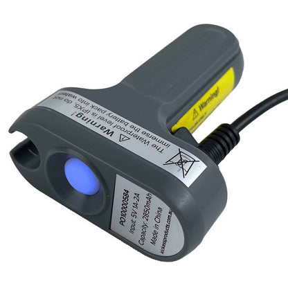 KickAss Portable Camping Shower with Lithium Battery