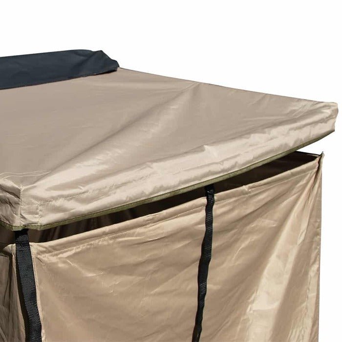 KickAss Premium Shower Tent Awning with Base & Portable Lithium Shower Bundle