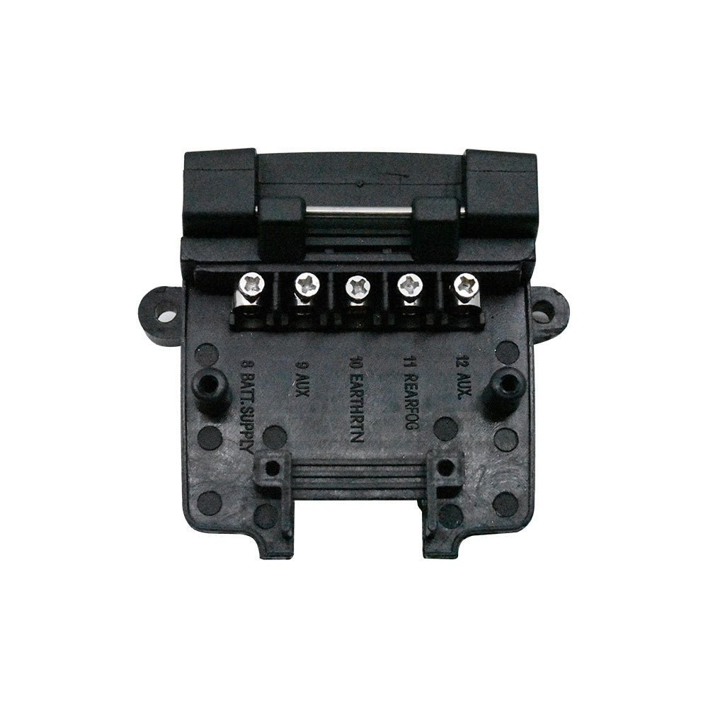 KickAss Products12 - Pin Flat Trailer Socket Tornado Springs, Cable Gland & Normally - Closed Reed SwitchTV-12FSRS-NC