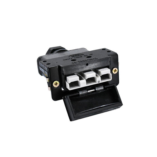 KickAss Products50A Anderson Style 3 Pin Connector Cover Flush Mount with Cable Gland (3 - Pin)TVNU0583-50