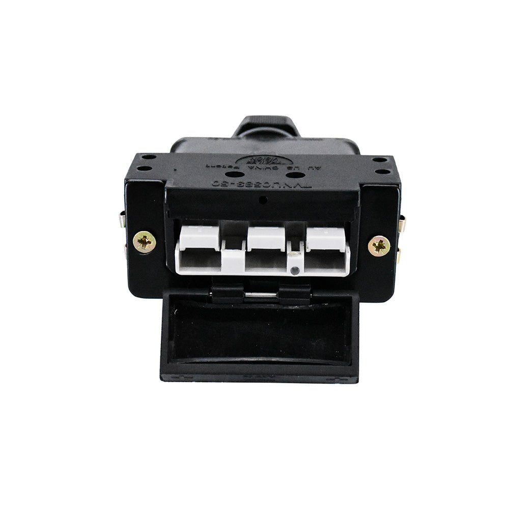 KickAss Products50A Anderson Style 3 Pin Connector Cover Flush Mount with Cable Gland (3 - Pin)TVNU0583-50