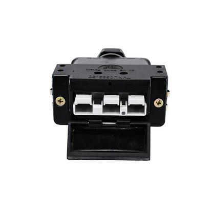 KickAss Products50A Anderson Style 3 Pin Connector Cover Flush Mount with Cable Gland (3 - Pin)TVNU0583-50