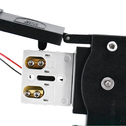 KickAss Products50A Anderson Style Dual Connector Cover with Red & Grey Quick Screw LED ConnectorsTV-202318-50-GR