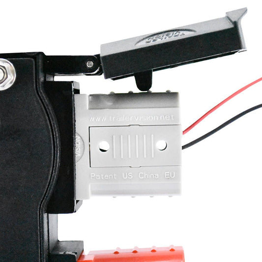 KickAss Products50A Anderson Style Dual Connector Cover with Red & Grey Quick Screw LED ConnectorsTV-202318-50-GR
