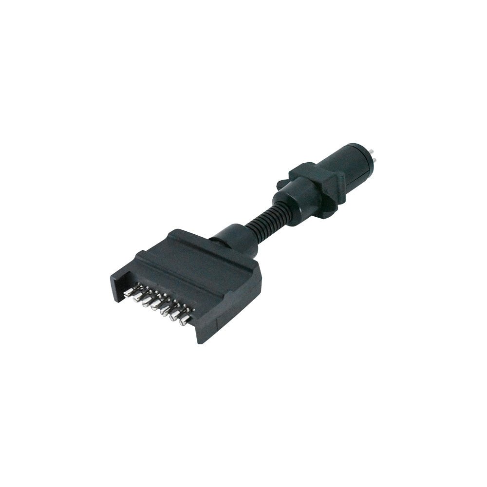 7-Pin Flat Socket to 7-Pin Round Socket Adapter – KickAss Products USA