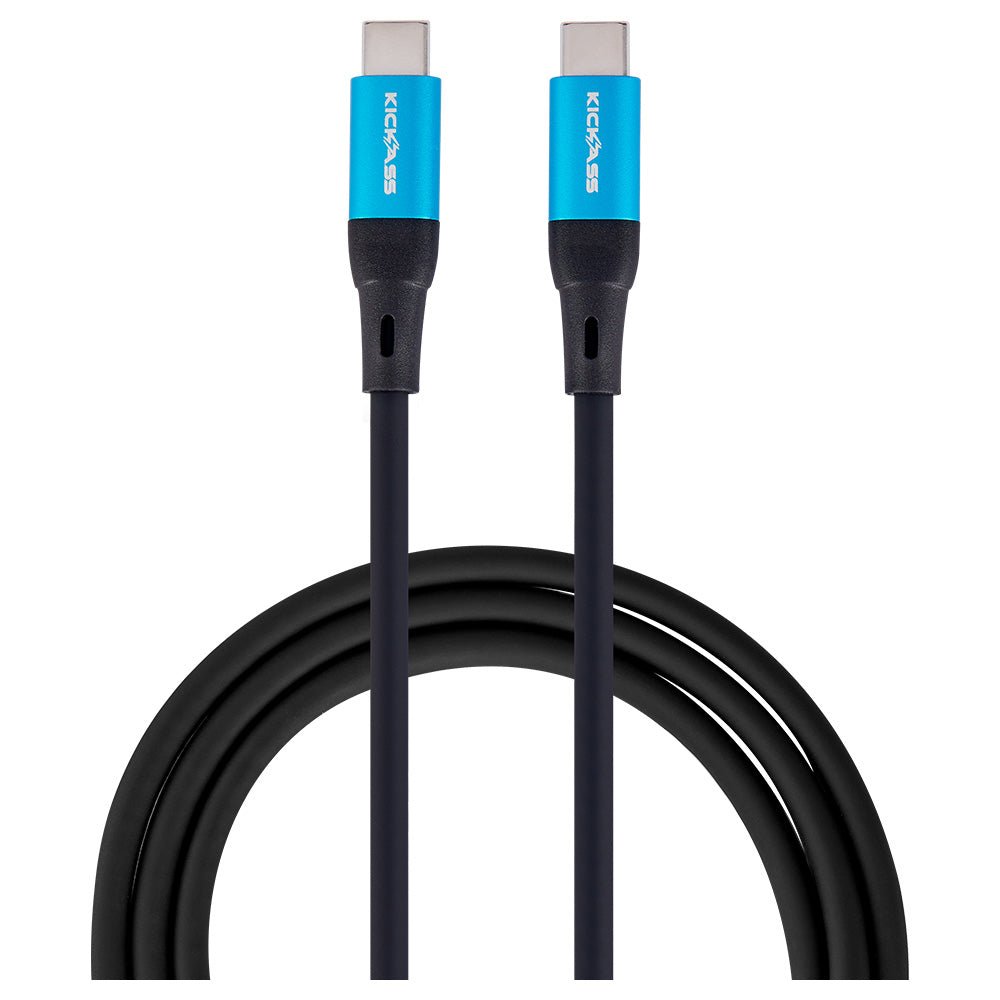 KickAss ProductsKickAss 100W USB - C to USB - C Cable 1mKAUSBC - USBC