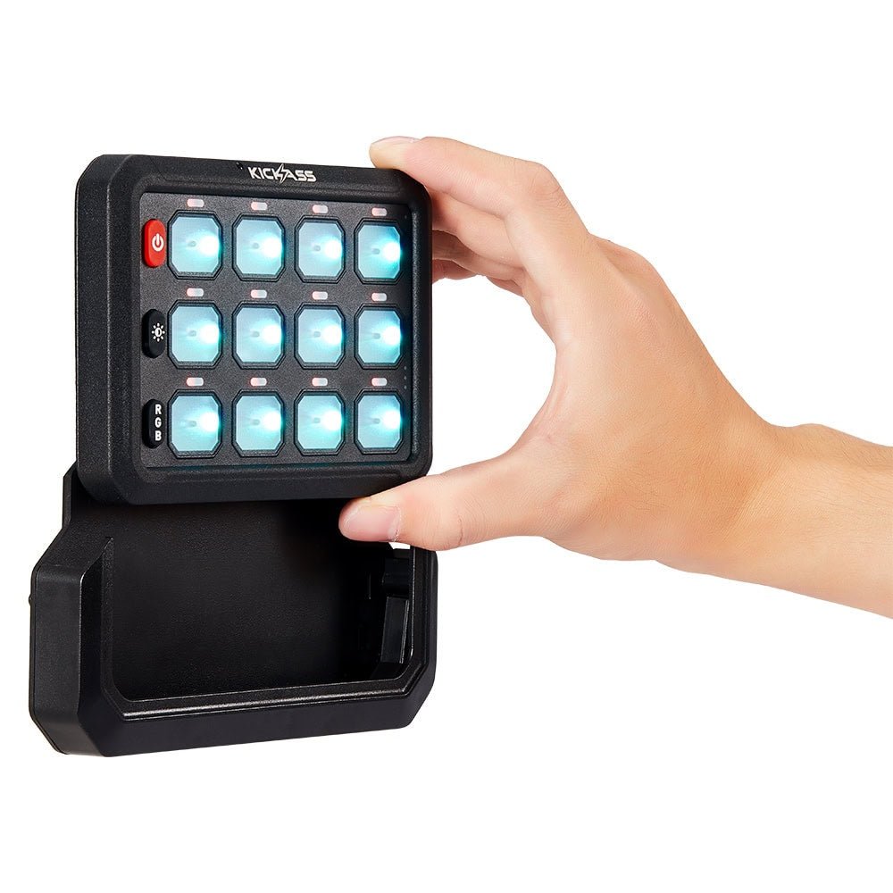 Awl Control Panel System KickAss 12V 12 Gang Wireless Switch Panel MKII - Second Control Panel ...