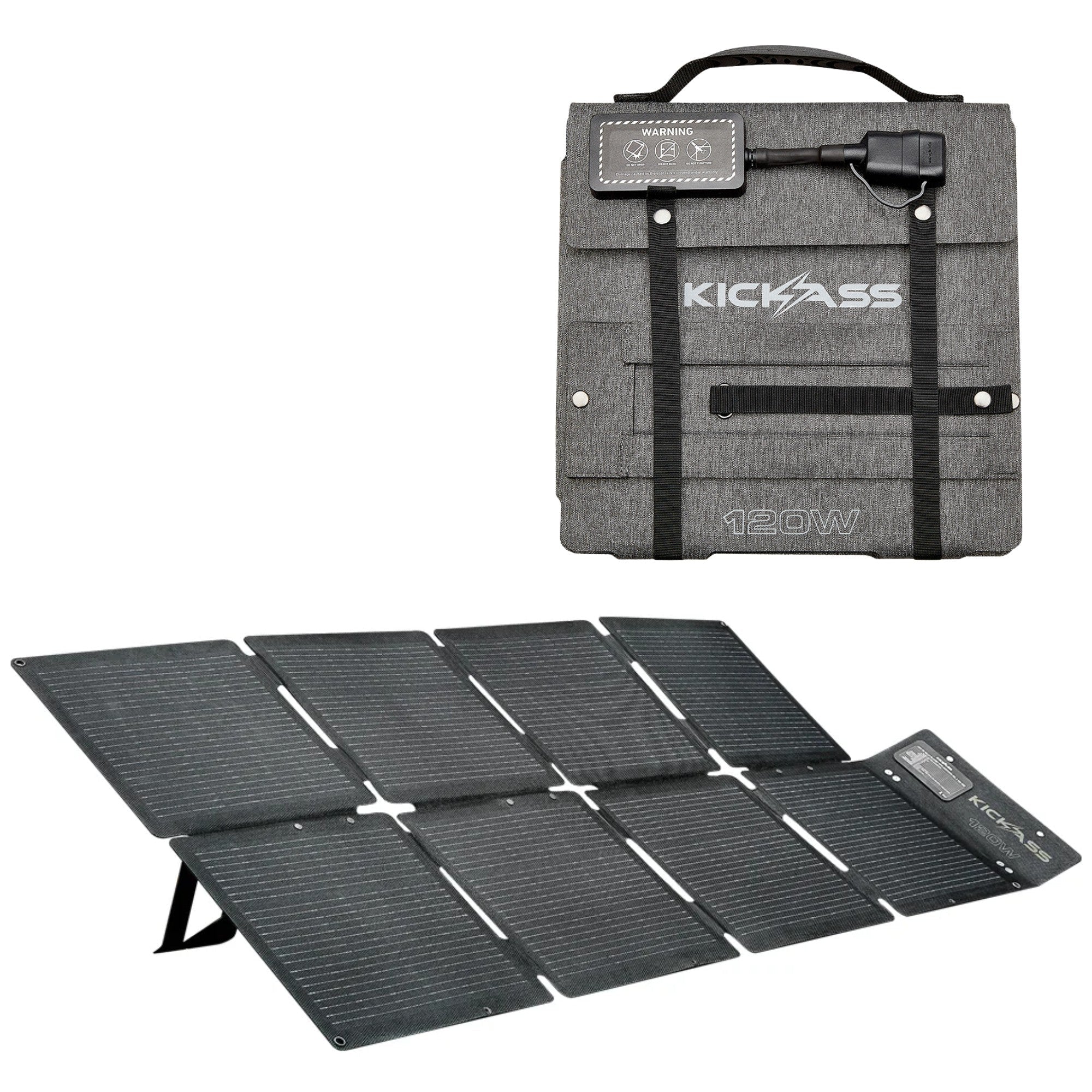 KickAss ProductsKickAss 120W DC Solar Blanket with Anderson Tail & USB HubKASB120