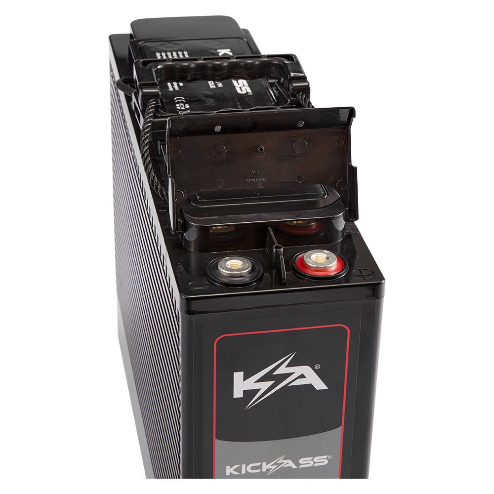 KickAss ProductsKickAss 12V 120Ah AGM Slimline Deep Cycle BatteryKA12120SLIM