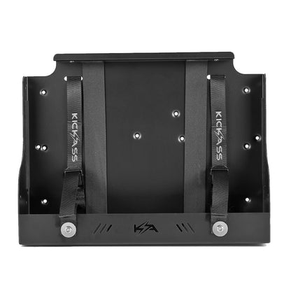 KickAss ProductsKickAss 12V 120Ah Slimline AGM Essentials Dual Battery Kit with 25A DCDC Charger, Wiring Kit, Battery Tray, Accessory Panel and Maxi Fuse HolderKADBKIT120SLIMAGMTRAY