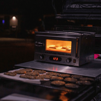KickAss ProductsKickAss 12V 130W Portable Travel Oven with Glass Door & ThermometerKATRAVELO12GTS