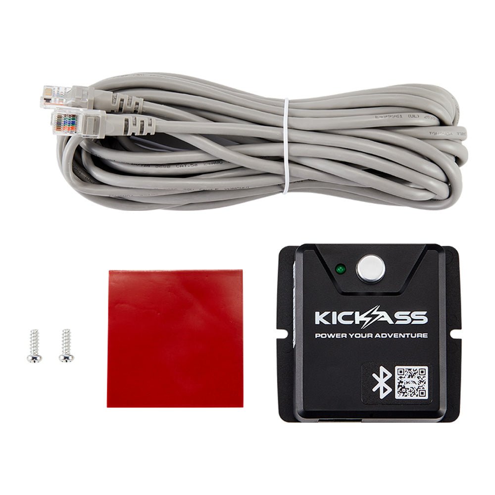 KickAss ProductsKickAss 12V 460Ah Ultra - X Deep Cycle Lithium Battery Bundle with PowerBoss, Connections Kit and Wireless Switch PanelKA-460AHLIT-POWERBOSS-CONN-WIRING